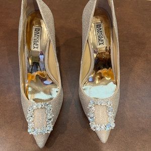Badgley Mischka Cher Crystal Embellished Pump